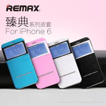 Remax Creative Leather Cover Case for iPhone 6